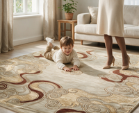 Moquette commerciale Axminster pour hôtel, tapis coloré pour salle de bal et hall, tapis de luxe pour hall d'hôtel