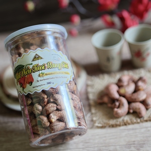 Noix de cajou grillées biologiques non décortiquées salées de qualité supérieure 380g W240 en pot, meilleur rapport qualité-prix, marque Dong Phu, durée de conservation 12 mois, Vietnam - Product Image 6