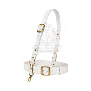 Ceinture Sam Browne personnalisée en cuir durable avec sangle réglable pour vêtements formels et événements spéciaux - Product Image 4