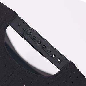 Casquettes de baseball vierges avec logo brodé personnalisé et cordon, finition laser - Product Image 5