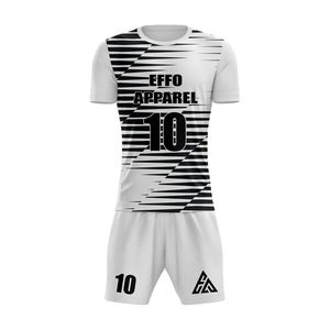 Custom New Men's Jersey Football Soccer Uniforms 100% Polyester Quick Dry Breathable Hot Selling <b>Cheap</b> Latest Design - Product Image 5