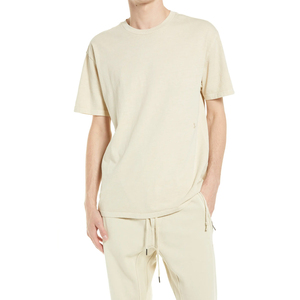 Camisetas de manga corta para hombre, de algodón de alta calidad, lisas, estilo vintage, estilo urbano. - Product Image 1