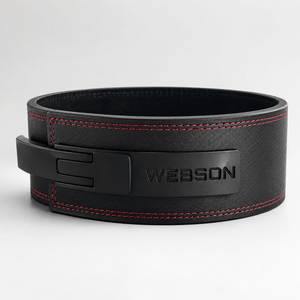 WABSON SPORT Cowhide 10mm Thick Weightlifting Support <b>Belt</b> Non-Slip Heavy Duty Buckle Closure Professional Protection Fitness - Product Image 5