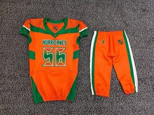 Uniforme de Fútbol Americano Personalizado para Equipos Juveniles, Venta al por Mayor, Sublimación, Uniforme de Fútbol Americano con Tela Tackle Twill, Conjunto de Jersey de Práctica - Product Image 1