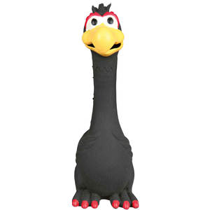 Juguete de Látex para Pájaros de 20 cm, Color Rojo, Juguete Interactivo para Mascotas - Product Image 3