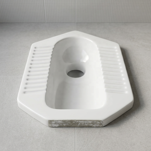 Inodoro de cerámica Vistaar Diamond GT Pan, sanitario oriental para constructores comerciales en África. - Product Image 5