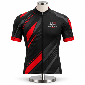 Jersey de Ciclismo Cómodo con Paneles de Malla Transpirable, Tela Flexible y Silueta Atlética para Ciclismo de Larga Distancia - Product Image 1