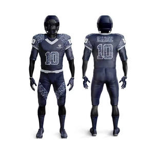 Fabricante de Uniformes de Fútbol Americano Personalizados, Camisetas de Fútbol Americano de EE. UU., Uniformes de Fútbol Americano para Jóvenes y Adultos, Uniformes Sublimados de Fútbol Americano - Product Image 1