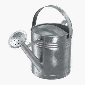 Bidon d'eau galvanisé au design rustique authentique avec une très grande capacité pour des tâches d'arrosage de jardin efficaces - Product Image 3