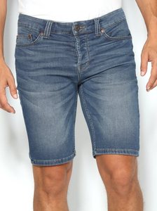 Shorts en jean droits pour homme, imprimés numériquement sur mesure, en polyester/coton, respirants, écologiques, noirs, pour l'hiver, le printemps et l'été - Product Image 3