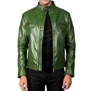 Elegante Chaqueta de Invierno de Cuero Genuino para Hombre, Diseño Clásico, Resistente al Viento, Transpirable, Ajuste Cómodo, Perfecta para Uso Diario - Product Image 2