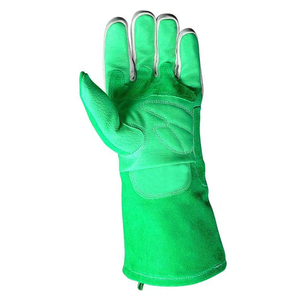 Gants de travail industriels résistants à la chaleur pour la soudure TIG/MIG, gants de soudeur en cuir de vachette de qualité supérieure - Product Image 3