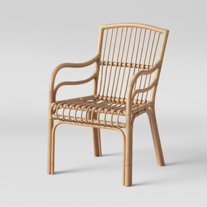 Unique Design Modern Rattan Club Chair Bistro <b>Armchair</b> Brown Cushion for Living Room <b>Dining</b> Leisure Durable Reclining Handmade - Product Image 6