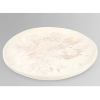 Roze Swirl Harsen Handgemaakte Ecologische Serveerschaal Serviesgoed Huis Hotel Tafelgerei Feest Decoratief Fruit Groente