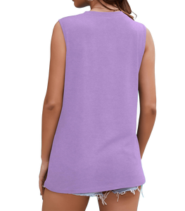 เสื้อกล้ามผู้หญิงขายดี ใส่สบาย ทนทาน กระชับรูปร่าง ไม่มีแขน เหมาะสำหรับยกน้ำหนัก ออกกำลังกาย แห้งเร็ว ไม่หดตัว - Product Image 2