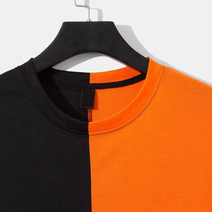T-shirt pour homme, style actuel, nouveau design, 100% coton, streetwear, logo imprimé personnalisé, coupe ample, prix de gros - Product Image 6