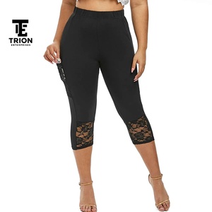 <b>Women's</b> 3/4 Contour <b>Leggings</b> Green Leopard Pants Push-up Capri Custom Logo Private Label Active Sport Style <b>Short</b> Wholesale - Product Image 1