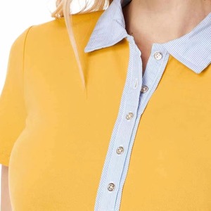 เสื้อโปโลผู้หญิงดีไซน์ผ้าที่ทนทานสำหรับการใช้งานปกติและมีสไตล์ - Product Image 3