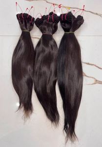 Cabello Indio Virgen de Primera Calidad, Doble Trama, Saludable y Brillante, Extensiones de Cabello Humano con Cinta Adhesiva, Suave, Sedoso y Natural - Product Image 5