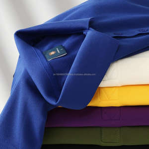 Camiseta Polo Personalizada con Logotipo para Hombre, Verano, 200g, Algodón y Elastano, Transpirable, Uniforme de Trabajo, Color Sólido - Product Image 2