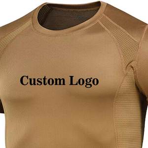 Camiseta Deportiva de Alta Calidad para Hombre, Transpirable, para Gimnasio, 100% Algodón, Impresión Personalizada, Anti-Pilling - Product Image 3