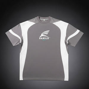 T-shirts pour hommes en coton 100% uni, grandes tailles, design tendance, col rond, faible MOQ, en vente, service OEM personnalisé - Product Image 6