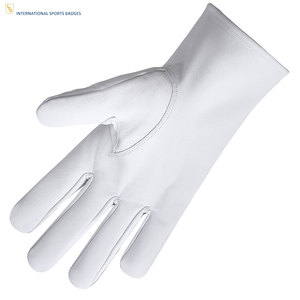 Guantes Blancos de Regalia Masónica de Alta Calidad, Estilo Personalizado con Material Premium y Fabricación Directa de Fábrica - Product Image 4