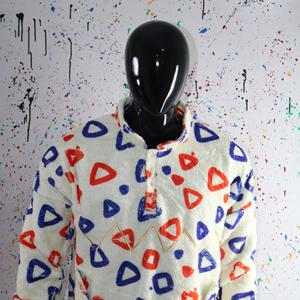 Sweat-shirt à capuche épais personnalisé pour homme, lavage vintage, polyester/coton 360g, fermeture éclair sur le devant, fils fins - Product Image 5