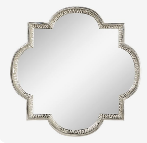 Contemporary Home Decorative Wall Mounted <b>Silver</b> Framed Metal <b>Mirror</b> Elegant Design with New Style Stylish Contemporary Concept - Product Image 1