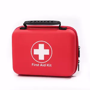 Fist Aid kit borse 237 pezzi fornitore medico emergenza campeggio sopravvivenza all'ingrosso kit di aiuto pugno scatola per uso familiare