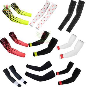 Manchons de cyclisme unisexes thermiques extensibles à manches longues pour l'hiver, faible MOQ, manchons de qualité personnalisés - Product Image 1