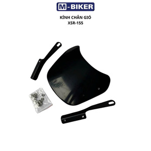 Parabrisas para Motocicleta XSR 155 Estilo Vintage, Material PC de Alta Gama, 24cm, Producción CNC, Nuevo - Product Image 1