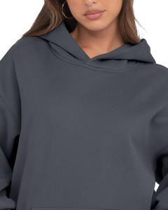 Sudaderas con capucha de mezcla de algodón para mujer, estilo limpio, diseño simple, material de algodón suave, ajuste cómodo, mangas largas, perfectas para el uso diario. - Product Image 6