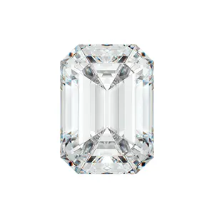 2 Ct Emerald Cut Lab Grown Diamond D Color SI - VVS Clarity IGI Certified Synthatic Diamonds