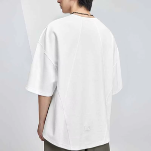 เสื้อยืดคอกลมผู้ชาย ผ้าฝ้าย 100% คุณภาพสูง ไซส์ใหญ่ ผ้าเจอร์ซีย์เนื้อนุ่ม พิมพ์ลายดิจิทัล ระบายอากาศได้ดี สไตล์สตรีท - Product Image 3