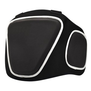 Protège-poitrine unisexe Muay Thai en cuir avec logo personnalisé pour hommes et protège-poitrine de couleur unie - Product Image 4