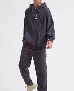 ชุดเซ็ตฮู้ดดี้และกางเกงจ็อกเกอร์ไซส์พลัสสำหรับทุกเพศ สไตล์ใหม่สำหรับผู้ชาย ฤดูหนาว ชุดกีฬาพิมพ์ลาย ผ้าหนา มีฮู้ด ยี่ห้อ Numica Sports - Product Image 4