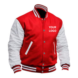 Premium Quality Wool <b>Leather</b> Varsity <b>Jacket</b> Custom Logo Men Letterman Baseball College Bomber Casual Streetwear <b>Winter</b> Fashion - Product Image 1