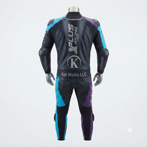 Traje de Carreras Personalizado para Hombre en Cuero Vacuno/Canguro, Mono de Una Pieza con Armadura de Nivel 2 CE, Hecho a Medida, Protección OEM - Product Image 2