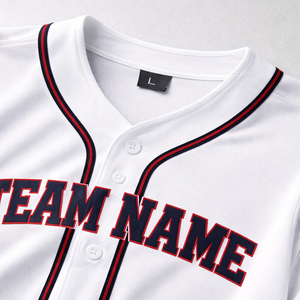 Custom Baseball Jersey for Men with Breathable 100% <b>Polyester</b> Fabric Digital Print Quick Dry Custom Logo for Team Sportswear - Product Image 4
