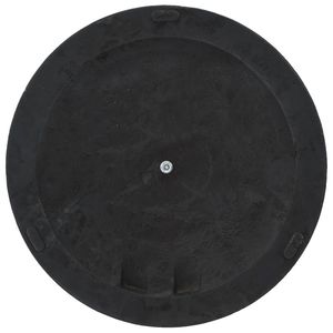 Base per Ombrellone Rotonda in Poliresina Nera da 18,5 kg per Ombrelloni da Patio e Basi per Ombrelloni - Product Image 5