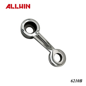 ข้อต่อเหล็กสแตนเลสแบบติดตั้งบนเสา 1 ทาง สำหรับราวจับ - Product Image 2