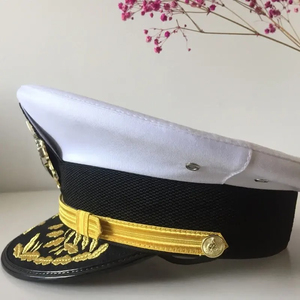 Luxury <b>Peak</b> <b>Cap</b> Premium Quality Adjustable Cotton Headwear with Custom Logo OEM Service OEM Size Private Label Manufacturer - Product Image 3
