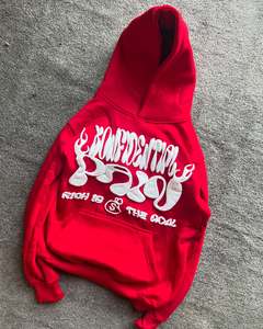 OEM Premium Quality Winter 100% Cotton Fleece Unisex Pullover Hoodies Custom Logo Solid Embroidery Breathable Quick Dry All - Product Image 4