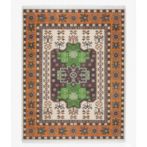 Handmade Neutral Cotton and Wool Handknotted <b>Rug</b> for Minimalist Rooms Indoor Outdoor <b>Rug</b> Home Decor Best Price - Product Image 1