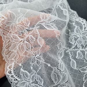 Floral Vine Stretch <b>Lace</b> Band 23cm Lightweight Nylon Spandex <b>Elastic</b> Warp Knit <b>Lace</b> Fabric Customized Color Custom Designs for - Product Image 6