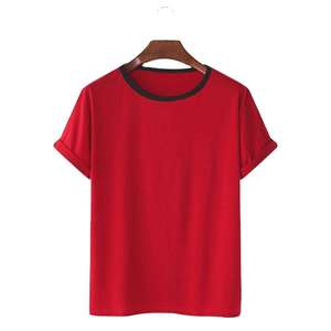 Camisetas Básicas de Manga Corta para Hombre, Sencillas, Casuales, Ligeras, de Verano, con Cuello Redondo, Estampado Personalizado, 100% Algodón, Corte Holgado - Product Image 3