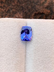 Tanzanite bleue naturelle, taille variée, pierre de naissance de décembre, pierre précieuse en vrac de 2,00 carats, certifiée par un tiers pour la fabrication de bijoux et de bagues - Product Image 6