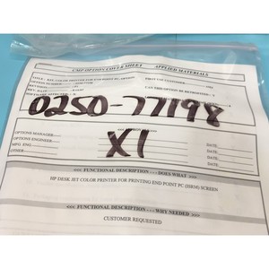 KIT AMAT 0240-77392, OPCIÓN PARA IMPRESORA HP, 159798 - Equipo y Piezas de Semiconductores de Confianza a Nivel Global en - Product Image 3