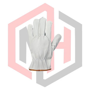 Gants de conduite en cuir de chèvre, couleur personnalisée, logo, antidérapants, doux, lisses, antistatiques, résistants aux déchirures, respirants, gants de sécurité - Product Image 3